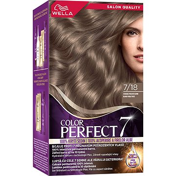 

WELLA Color Perfect 7/18 Studená perlová blond 135 ml