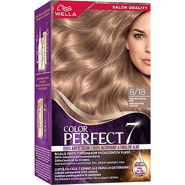 

WELLA Color Perfect 8/18 Zářivě světlá perleťová blond 135 ml