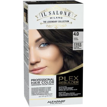 

ALFAPARF MILANO IL Salone Plex Rebuilder Hair Color Kit 4.0 Hnědá