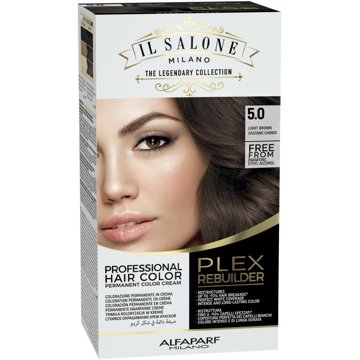 

ALFAPARF MILANO IL Salone Plex Rebuilder Hair Color Kit 5.0 Světle hnědá