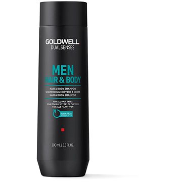 

Goldwell Dualsenses Men 3 v 1 kofeinový šampon na vlasy a tělo 100 ml