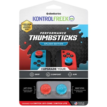

KontrolFreek Splash Red and Blue Kit - Nintendo