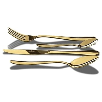 

BERLINGERHAUS Sada příborů cestovní + obal 4 ks Champagne Mirror