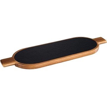 

APS Servírovací prkénko 40 × 15 cm, dřevo/břidlice