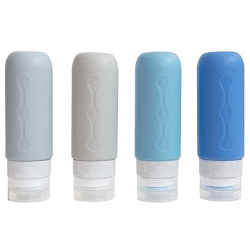 

Kufryplus Cestovní silikonové lahvičky 90 ml XND10, sada 4 ks