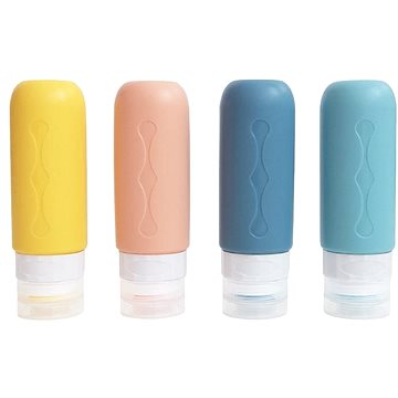 

Kufryplus Cestovní silikonové lahvičky 90 ml XND14, sada 4 ks