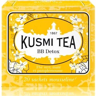 Kusmi Tea BBDetox 20 mušelínových sáčků 44g - Čaj
