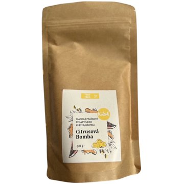 

Kvitok Magická pěna do koupele v prášku Citrusová bomba 300 g