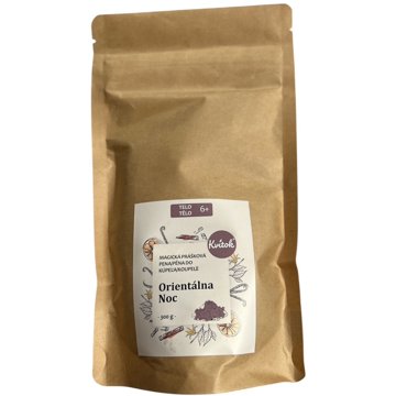 

Kvitok Magická pěna do koupele v prášku Orientální noc 300 g
