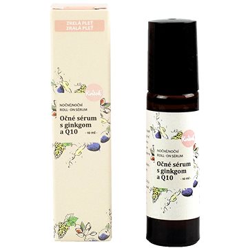

Kvitok roll-on sérum na oční okolí s koenzymem Q10 - noční 10 ml