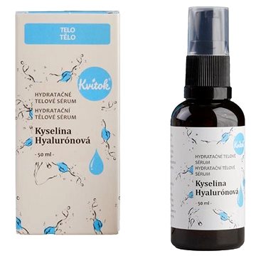 

Kvitok Hydratační tělové sérum - Kyselina hyaluronová 50 ml