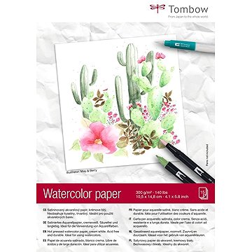 TOMBOW Bristol kreslicí A4, 25 listů, 250 g/m2