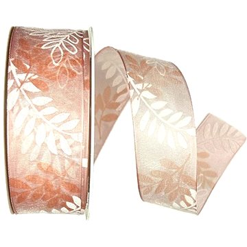 

GOLDINA Stuha organzová GARDEN MAGIC PINK transparentní růžová 8869