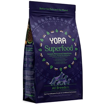 

YORA granule z hmyzu Superfood Adult All Breeds 1,5 kg