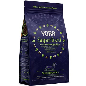 

YORA granule z hmyzu Superfood Adult Small Breeds 1,5 kg