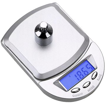 

Verk Digitální kapesní váha do 500 g - stříbrná