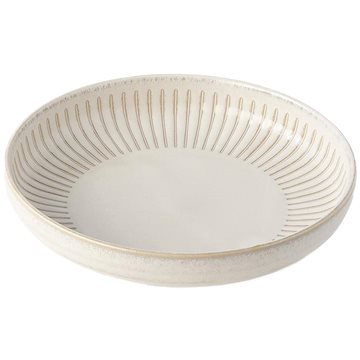 

Made In Japan Talíř Ridged Alabaster Vysoký Okraj 1 ks, 20,5 cm