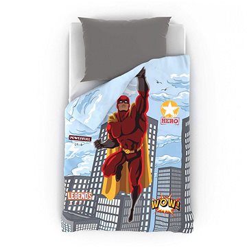 

Kvalitex pro mladé 140 × 200, 70 × 90 cm Superhero