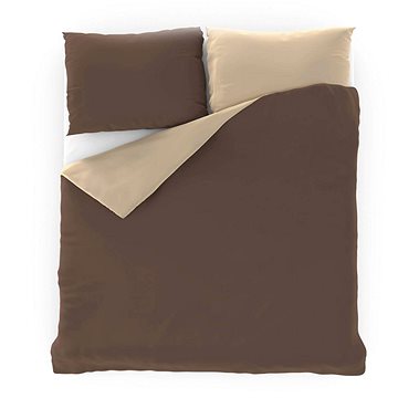 

Kvalitex prodloužené Luxury Collection 140 × 220, 70 × 90 cm tmavě hnědé / béžové