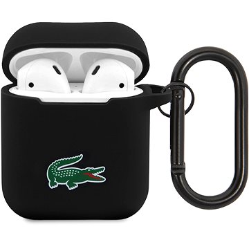 

Lacoste Liquid Silicone Croc Logo Pouzdro pro AirPods 1/2 Black