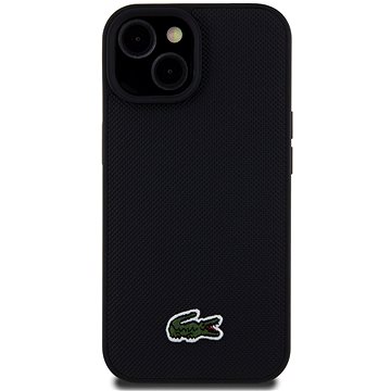 

Lacoste Iconic Petit Pique Woven Logo MagSafe Zadní Kryt pro iPhone 15 Black