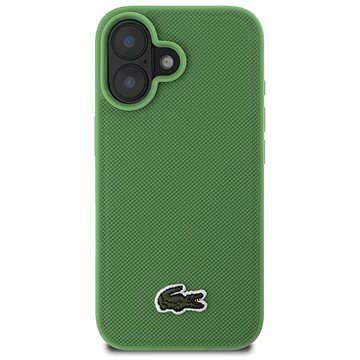

Lacoste Iconic Petit Pique Woven Logo MagSafe Zadní Kryt pro iPhone 16 Plus Green