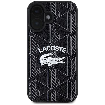 

Lacoste Blend Monogram MagSafe Zadní Kryt pro iPhone 16 Black