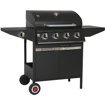 

LANDMANN Gril plynový BBQ XL 4.1 s litinovými rošty, 16 kW