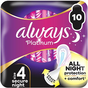 

ALWAYS Platinum Secure Night 10 ks