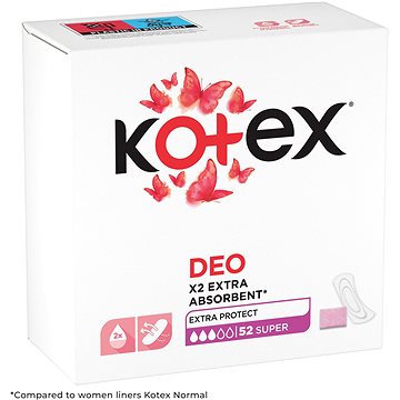 

KOTEX Liners Super Deo 52 ks