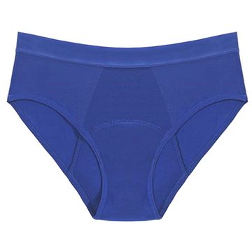 PINKE WELLE Bikiny modré - stř. a slabá menstruace, vel. XL - Menstruační kalhotky
