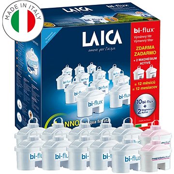

Laica Bi-Flux univerzální 10ks + 2ks magnézium F12SES0