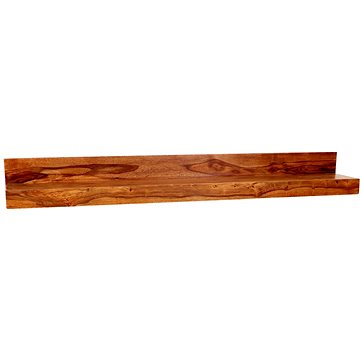 

LAKŠMI Police na zed' Kali 150 × 22 z indického masivu palisandr - light honey