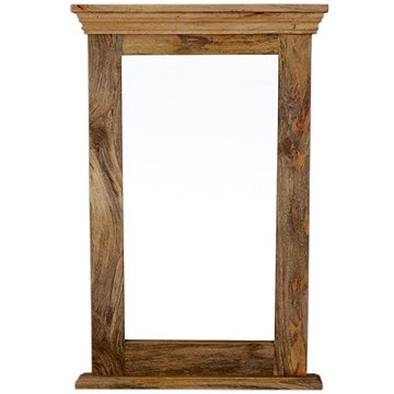 

LAKŠMI Zrcadlo Guru 70 × 90 cm z masivu, mango natural