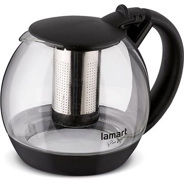 

LAMART LT7058 KONVICE SKLO 2L ČERNÁ BULB