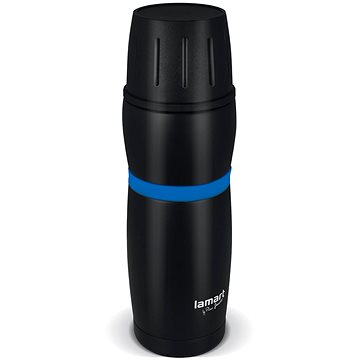 

Lamart termoska 480ml černo/modrá CUP LT4053