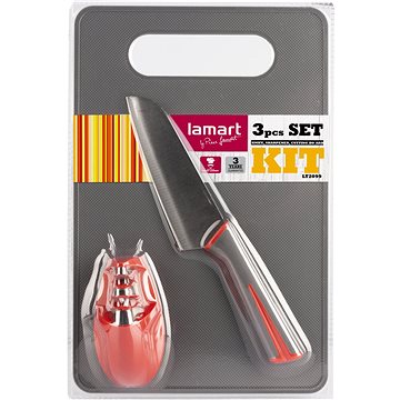 

LAMART LT2099 NŮŽ, BROUSEK, PRKÉNKO KIT