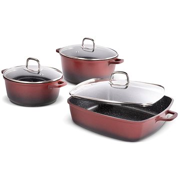 

Lamart LT1285 CAST Set nádobí 6 ks červený