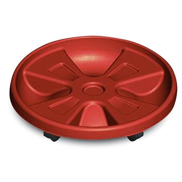 

GARDINO Miska pod květináč s kolečky, průměr 35 cm, terakota