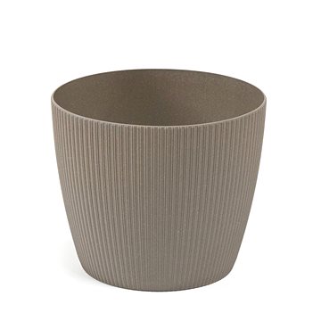 

LAMELA Květináč MAGNOLIA ECO JUMPER, průměr 19 cm, výška 15 cm, šedá