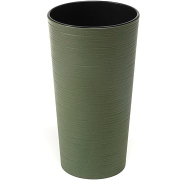 

LAMELA Květináč LILIA ECO DLUTO - vroubek, průměr 25 cm, výška 46.5 cm, zelený