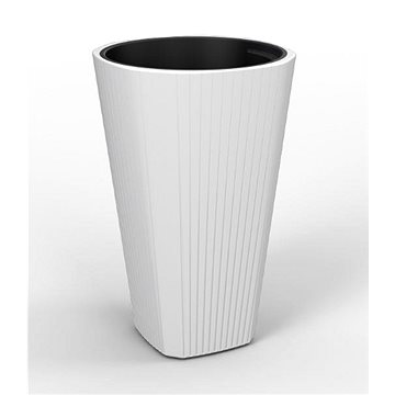 

LAMELA Květináč MUZA, rozměr 39 x 39 cm, výška 61 cm, bílý