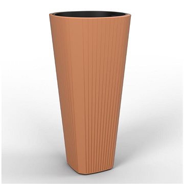 

LAMELA Květináč MUZA, rozměr 39 x 39 cm, výška 81 cm, terracotta