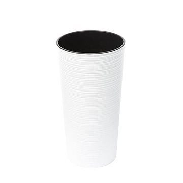 

LAMELA Květináč LILIA DLUTO - vroubek, průměr 25 cm, výška 46.5 cm, bílý