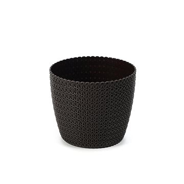 

LAMELA Květináč MAGNOLIA JERSEY, průměr 30 cm, výška 26 cm, moka