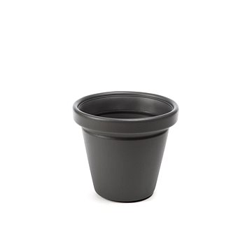 

LAMELA Květináč AGAWA DLUTO, průměr 39 cm, výška 34 cm, antracitová