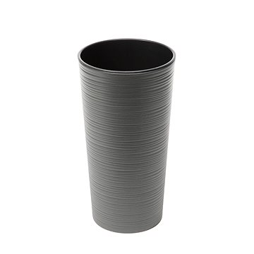 

LAMELA Květináč LILIA DLUTO - vroubek, průměr 30 cm, výška 57 cm, grafitový