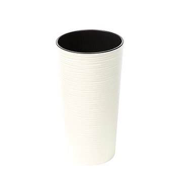 

LAMELA Květináč LILIA DLUTO - vroubek, průměr 30 cm, výška 57 cm, krémový