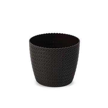 

LAMELA Květináč MAGNOLIA JERSEY, průměr 36 cm, výška 31.5 cm, hnědý