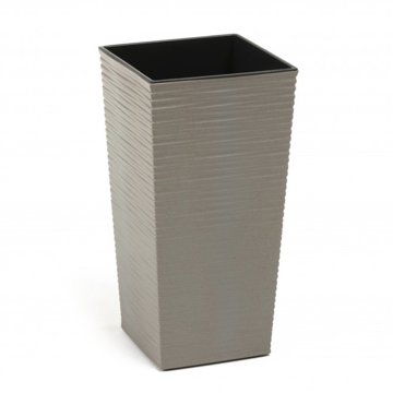 

Lamela Květináč Finezia Eco Wood Dluto 30 × 30 × 57 cm šedý
